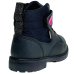 Bota Infantil Klin Rock Mini Menina - Preto e Rosa