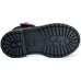 Bota Infantil Klin Rock Mini Menina - Preto e Rosa