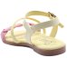 Sandália Klin Infantil Suami Mini Menina - Amarelo e Rosa