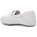 Mocassim Infantil Klin Curumim - Off White e Bege