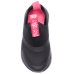 Tênis Infantil Klin New Sport Menina - Preto e Rosa