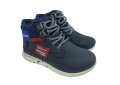 Bota Infantil Klin Outfit Menino - Marinho e Vermelho