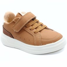 Tênis Infantil Klin Capri Mini Menino - Caramelo