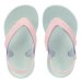 Chinelo Infantil Klin Acqua Print Menina - Azul e Rosa