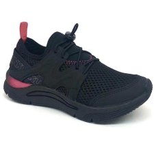Tênis Infantil Klin New Sport Baby Menina - Preto e Rosa