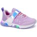Tênis Infantil Klin Light Led Holográfico Menina - Lilás