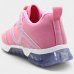 Tênis Infantil Klin Light Led Detalhe Holográfico Menina - Rosa