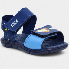 Papete Infantil Klin Tic Tac Foguete Casual Baby - Marinho