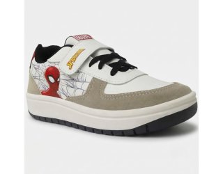 Tênis Infantil Marvel Homem Aranha Velcro Menino - Branco e Vermelho Tênis Infantil Marvel Homem Aranha Velcro Menino - Branco e Vermelho