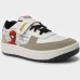 Tênis Infantil Marvel Homem Aranha Velcro Menino - Branco e Vermelho