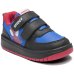 Tênis Infantil Marvel Homem Aranha Velcro Menino - Preto e Azul