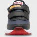 Tênis Infantil Marvel Spider Man Led Velcro Menino - Preto e Vermelho