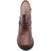 Bota Infantil Molekinha Coração Menina - Marrom
