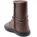 Bota Infantil Molekinha Coração Menina - Marrom