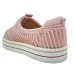 Slip On Infantil Molekinha Tecido Canelado Comfy - Rosa