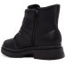 Bota Coturno Infantil Molekinha Com Fivela Menina - Preto