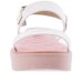Sandália Infantil Molekinha Flatform Verniz Pingente - Branco