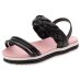 Sandália Infantil Molekinha Flatform Tiras Trançadas - Preto
