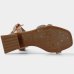 Sandália Infantil Molekinha Strass Salto Bloco - Rose Gold