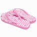 Chinelo Infantil Molekinha Coração Menina - Rosa e Branco