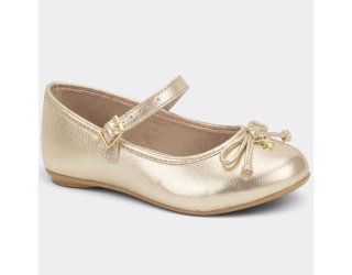 Sapatilha Infantil Molekinha Laço - Dourado Sapatilha Infantil Molekinha Laço - Dourado