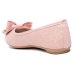Sapatilha Infantil Molekinha Laço Corações - Rosa