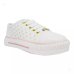 Tênis Infantil Molekinha Casual Microperfuros Menina - Branco