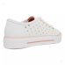 Tênis Infantil Molekinha Casual Microperfuros Menina - Branco