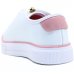 Tênis Infantil Molekinha Casual Microperfuros Menina - Branco e Rosa