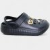 Babuche Infantil Molekinha Pins Menina - Preto