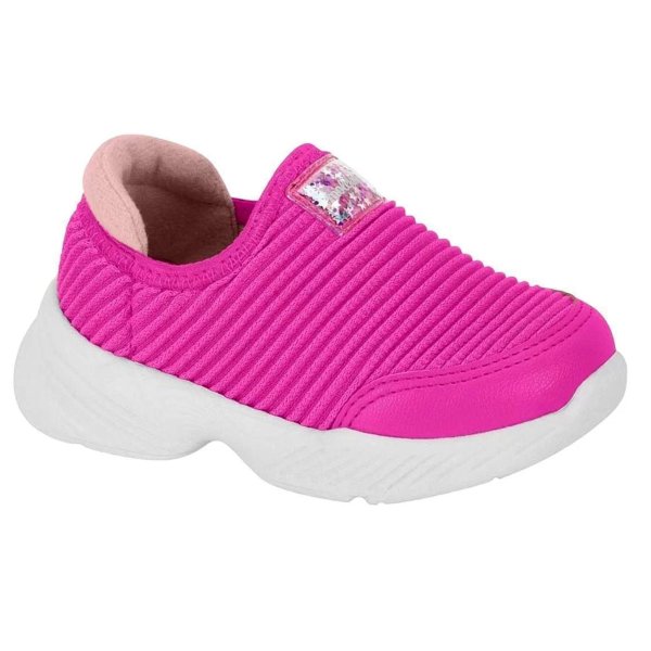 Slip On Molekinha Comfy Calce Fácil Baby - Pink