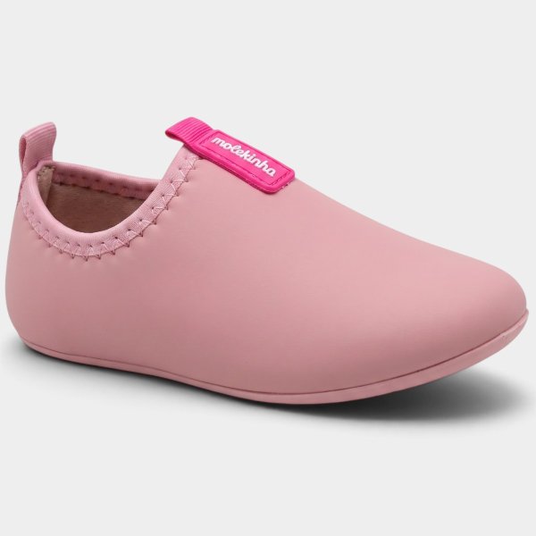 Tênis Infantil Molekinha Lycra Viena Menina - Rosa