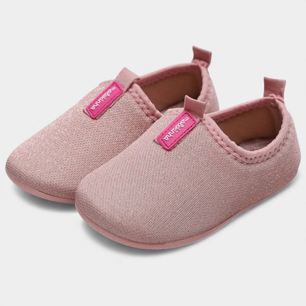 Tênis Molekinha Infantil Glitter Menina - Rosa