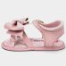 Sandália Infantil Molekinha Laço Verniz - Rosa