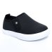 Slip On Infantil Molekinho Perfuros Casual - Preto e Branco