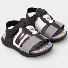 Papete Molekinho Dog Bebê - Preto e Branco