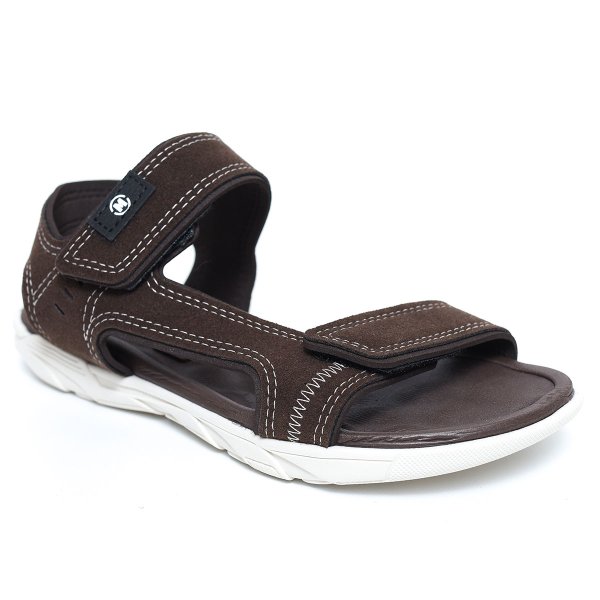 Papete Infantil Molekinho Camurça Menino - Marrom