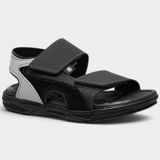 Sandália Molekinho Camurça Velcro Menino - Preto Sandália Molekinho Camurça Velcro Menino - Preto