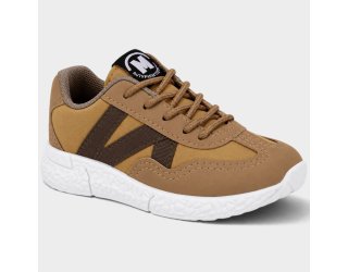 Tênis Infantil Molekinho Casual Menino - Caramelo Tênis Infantil Molekinho Casual Menino - Caramelo