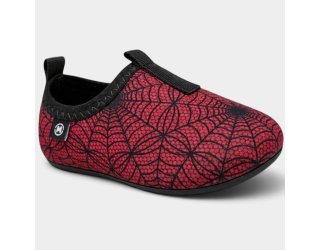 Tênis Meia Infantil Molekinho Lycra Teia Menino - Vermelho e Preto Tênis Meia Infantil Molekinho Lycra Teia Menino - Vermelho e Preto