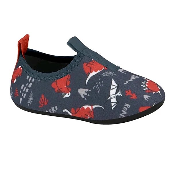 Tênis Meia Molekinho Dinossauro Neoprene - Marinho