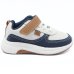 Tênis Bebê Molekinho Casual Menino - Off White e Marinho