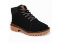 Bota Infantil Coturno Molekinho Nobuck Menino - Preto