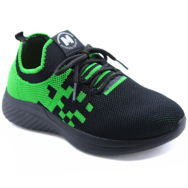 Tênis Infantil Molekinho Greenfield Esportivo - Preto e Verde