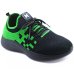 Tênis Infantil Molekinho Greenfield Esportivo - Preto e Verde