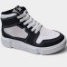Tênis Infantil Molekinho Casual Logo Menino - Branco e Preto