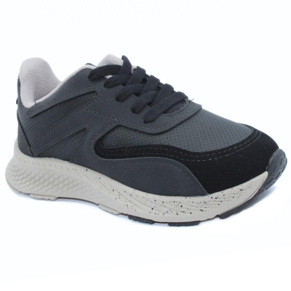 Tênis Infantil Molekinho Moscou Menino - Preto