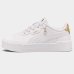 Tênis Infantil Puma Carina 3.0 Charm PS Menina - Branco e Dourado