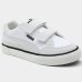 Tênis Infantil Puma Court Classic Vulc Menino - Branco e Cinza