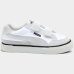 Tênis Infantil Puma Court Classic Vulc Menino - Branco e Cinza